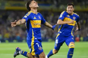 Boca le gan 4-1 a Godoy Cruz  por la Liga Profesional