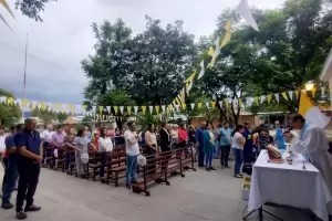 El CAPE recibi la visita de la Virgen