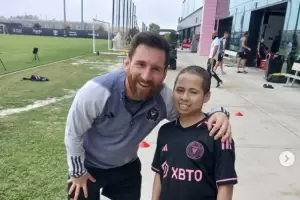 El gesto de Messi con un chico que lucha contra un cncer cerebral