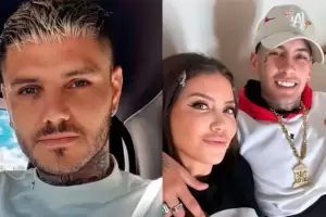 Wanda Nara filtr� la conversaci�n que tuvo con Mauro Icardi por su noviazgo con L-Gante
