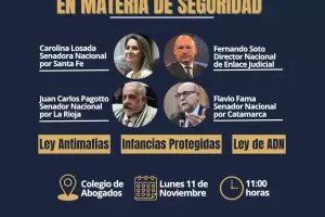 Losada y Pagotto presentan proyectos de seguridad en Catamarca