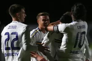 Boca le gan 2-0 a Sarmiento por la Liga Profesional