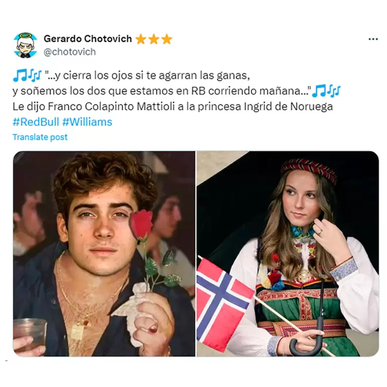 memes colapinto princesa