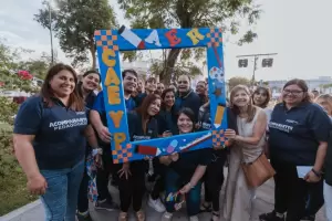 Saadi en el cierre de los Talleres Barriales y Centros de Apoyo Escolar