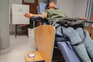 Alta convocatoria de voluntarios por el Da Nacional del Donante de Sangre