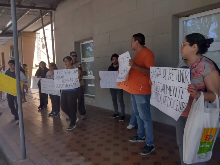 reclamo docentes autoconvocados