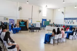 Simulacro de juicio por jurados en la Escuela Secundaria N47 Pdte. Dr. Ramn S. Castillo