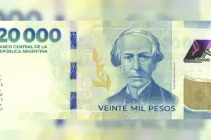El Banco Central puso en circulacin el billete de $20.000