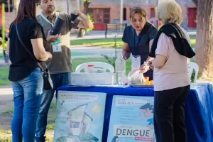 Campaa de Prevencin y vacunacin contra el Dengue en el Sur de la ciudad