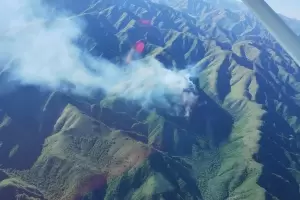 Incendios en la provincia: ya son seis los focos activos y hay alerta