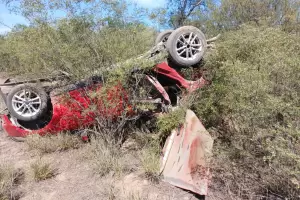 Impactante vuelco en Capayn