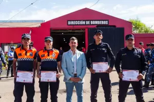 Finaliz  del "Primer Curso Bsico Urbano Rescate en Alturas 2024"