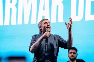 Mximo Kirchner chicane a Milei por el vnculo con Trump: "Salta como un koala"