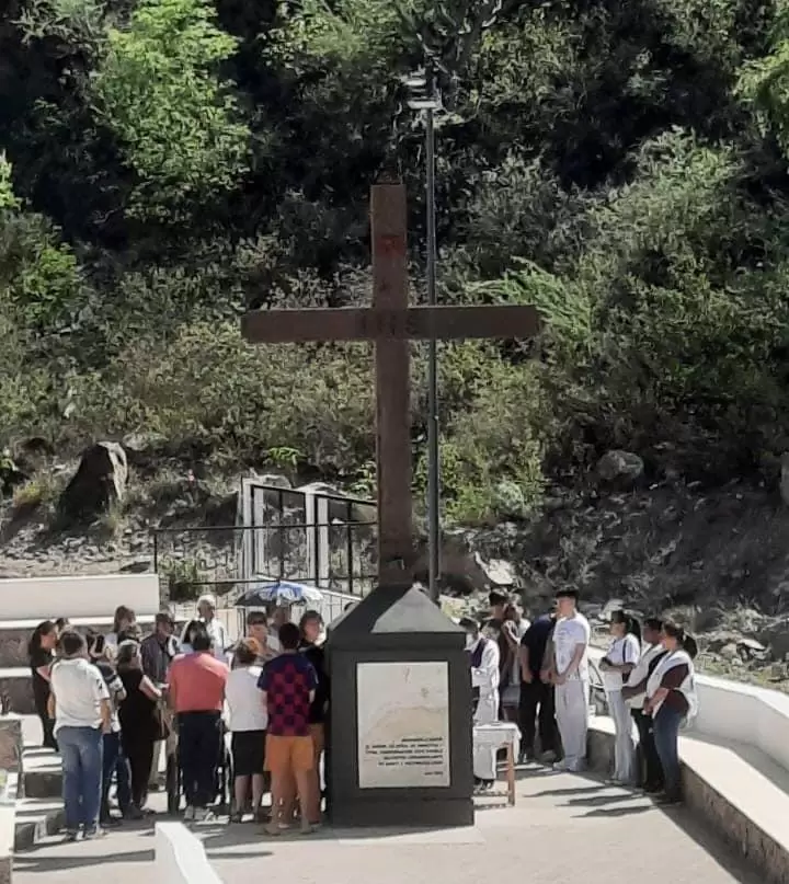 Primera ceremonia en el Cinerario del 
Santuario de la Gruta de la Virgen del Valle