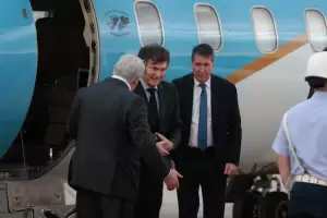 Milei en Brasil: reunin con el jefe del Banco Mundial y maana, con Xi Jinping