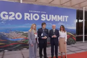 Cumbre del G20: el fro y formal saludo entre Milei y Lula da Silva