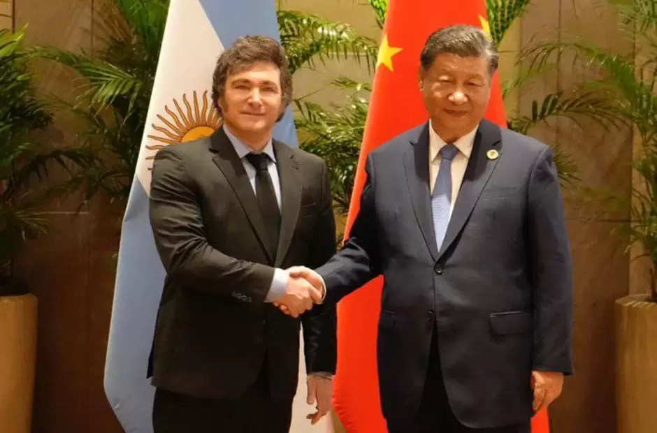 Milei y Xi Jinping