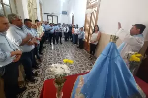 La Madre Morena visita el Boletn Oficial