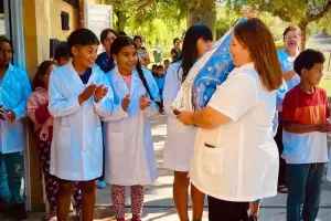 Nuestra Madre sigue recorriendo el interior de Valle Viejo