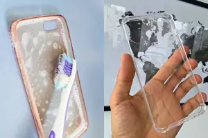 El infalible truco para recuperar la funda transparente del celular y dejarla como nueva