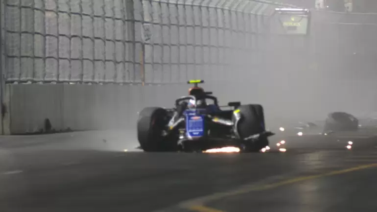 Franco Colapinto en Las Vegas