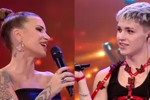 Flor Pea y Juan Otero vivieron un incmodo momento en el Cantando:"No te aguanto"