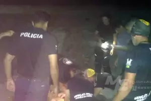 Motociclista uruguayo se accident camino a las Termas de Fiambal