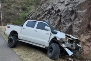 Conductor alcoholizado choc en la Quebrada de Moreira