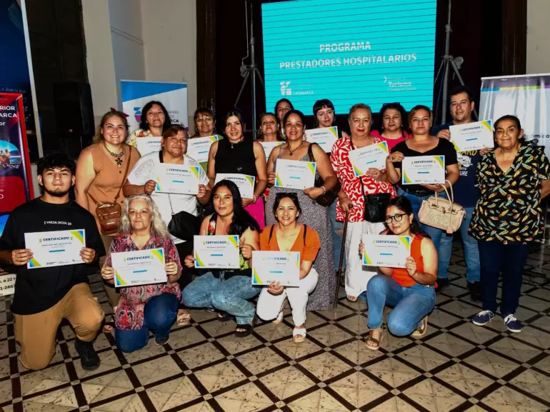 certificados de capacitacin a taxistas, feriantes e informantes tursticos