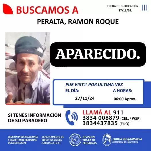 apareci Ramon Roque