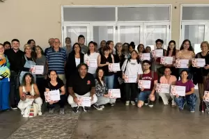 Culmin el curso de arqueologa para artesanos