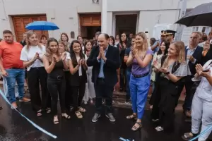 Saadi inaugur la nueva casa de Punto Violeta