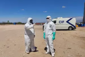 Allanaron la planta de residuos en Huachaschi