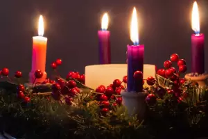 Comenz� Adviento: c�mo hacer la corona y el significado de los colores