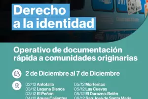 Operativo de documentacin a comunidades originarias