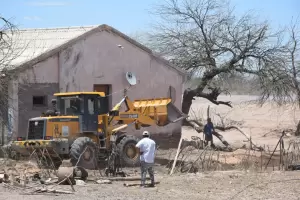 Asistencia a Telaritos: se reconstruyen techos y distribuyen alimentos