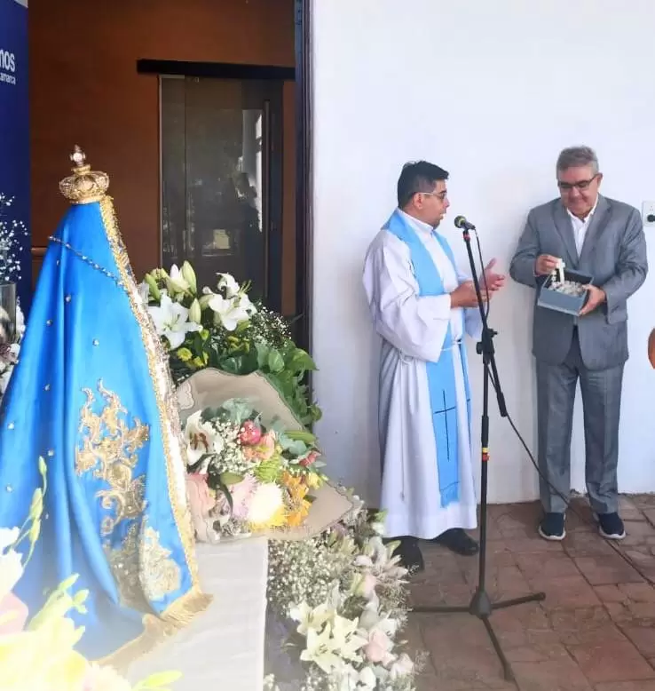 virgen casa de gobierno