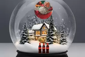 Cmo conseguir el globo de nieve navideo que regala Coca Cola