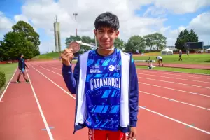 Emilio Valdez representar a Catamarca en los 8000 mts del Sudamericano Escolar