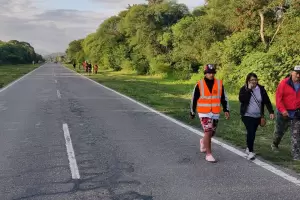 Peregrinos: recomendaciones para quienes ingresan para las Fiestas de la Virgen