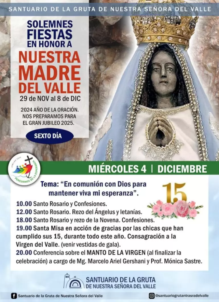 virgen programa la gruta