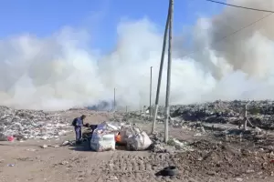 Incendio en El Pantanillo: el fuego fue contenido y se trabaja en el enfriamiento del lugar