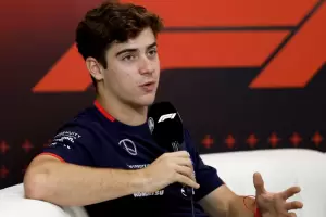 A pesar del despiste en la prctica de Abu Dhabi, Colapinto se mostr optimista