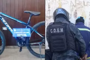 Recuperan una bicicleta y demoran a un adolescente