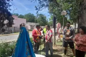 Brindan asistencia sanitaria a los peregrinos en Ambato