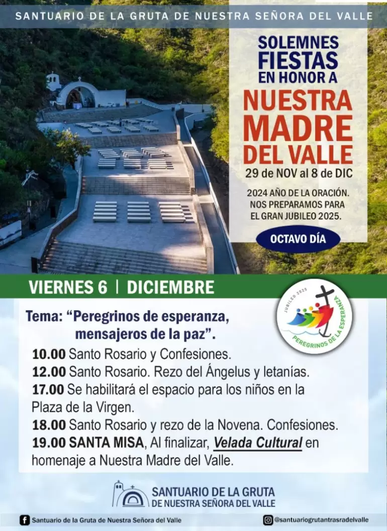 virgen gruta viernes