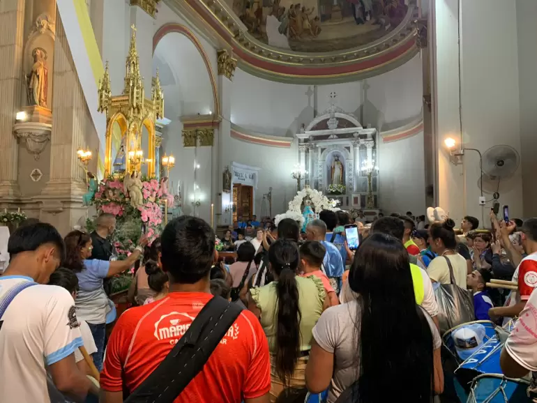 peregrinos virgen diciembre 2024