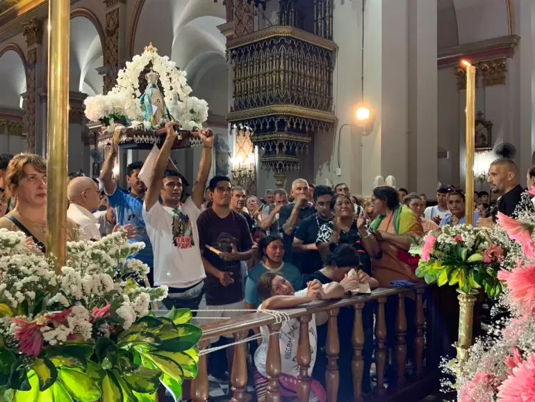 peregrinos virgen diciembre 2024