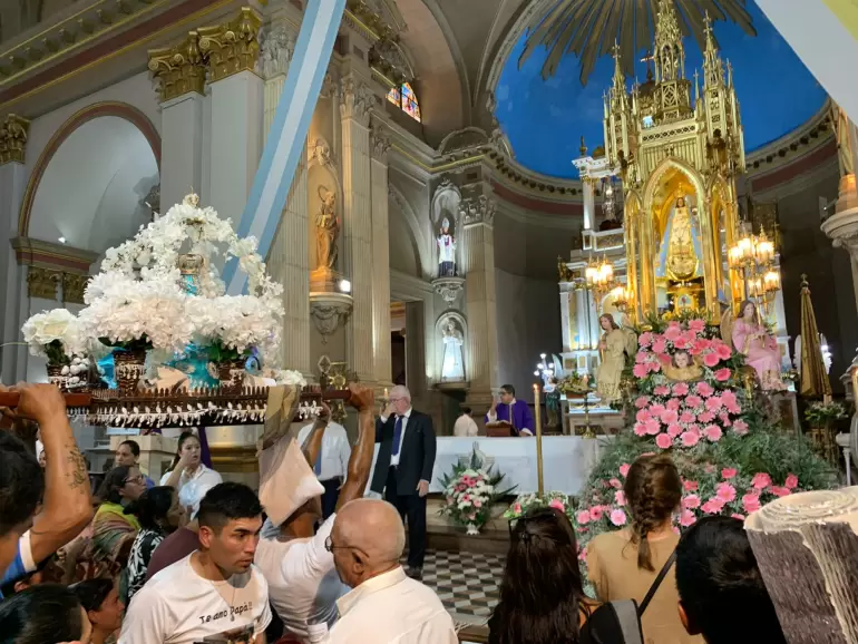 peregrinos virgen diciembre 2024