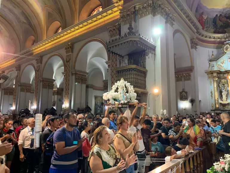 peregrinos virgen diciembre 2024